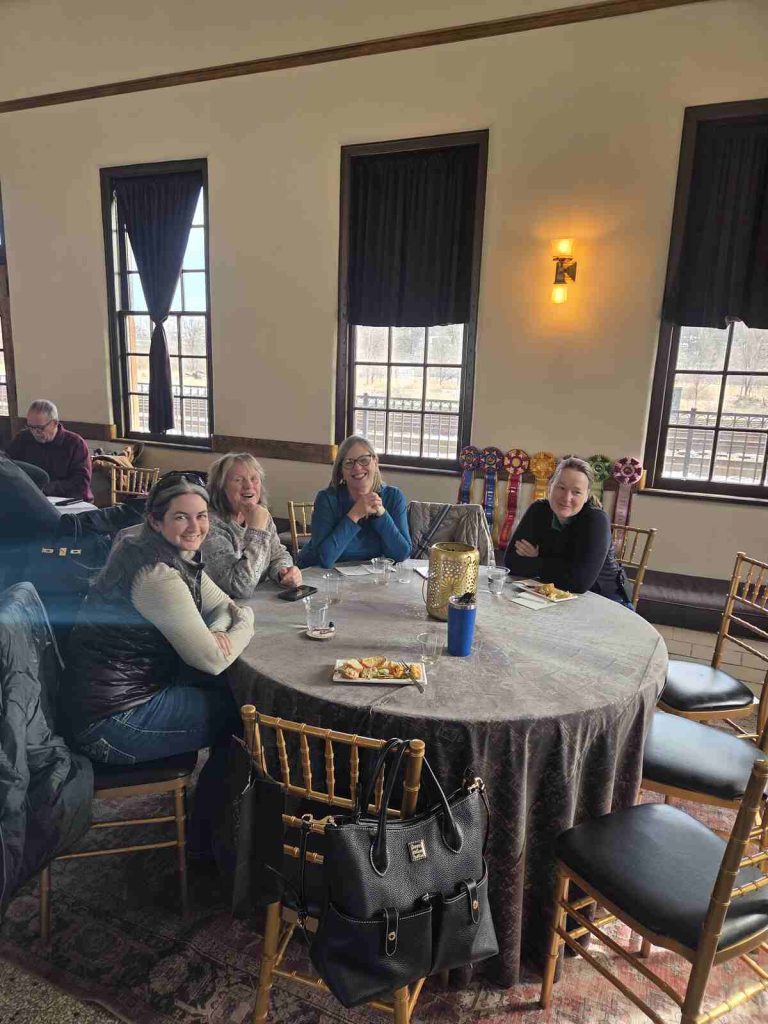 People at table during YEA banquet